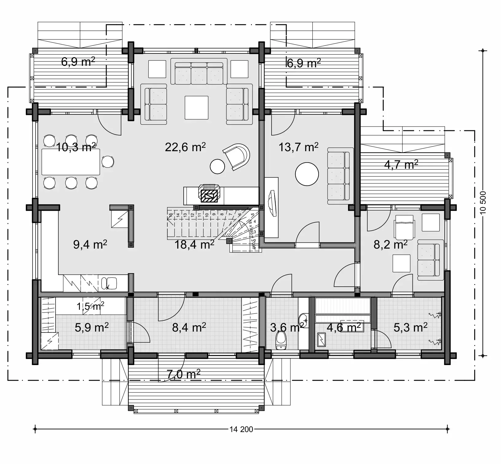 Serenata 220 1A floor plan