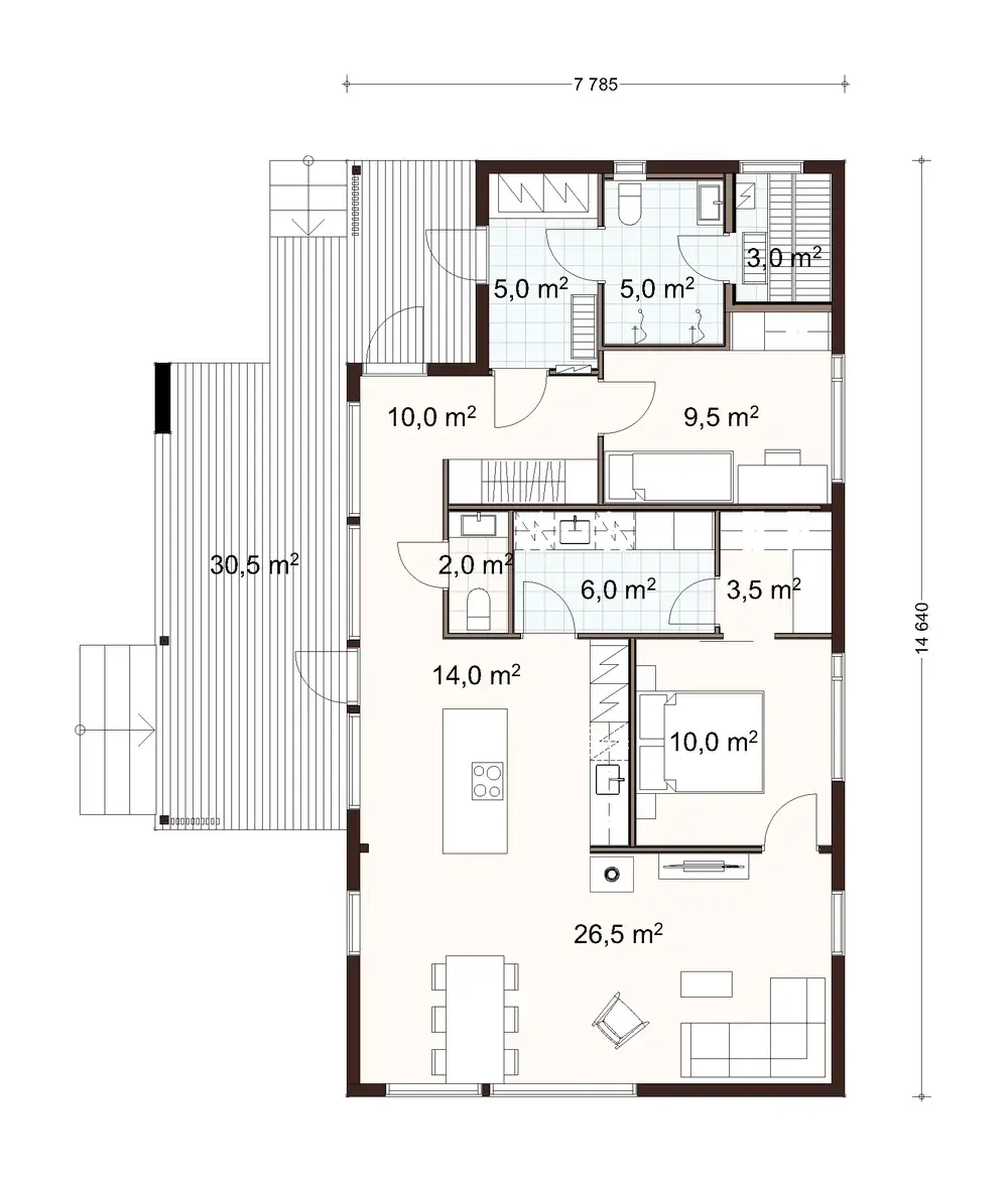 Silmu 108 1A floor plan