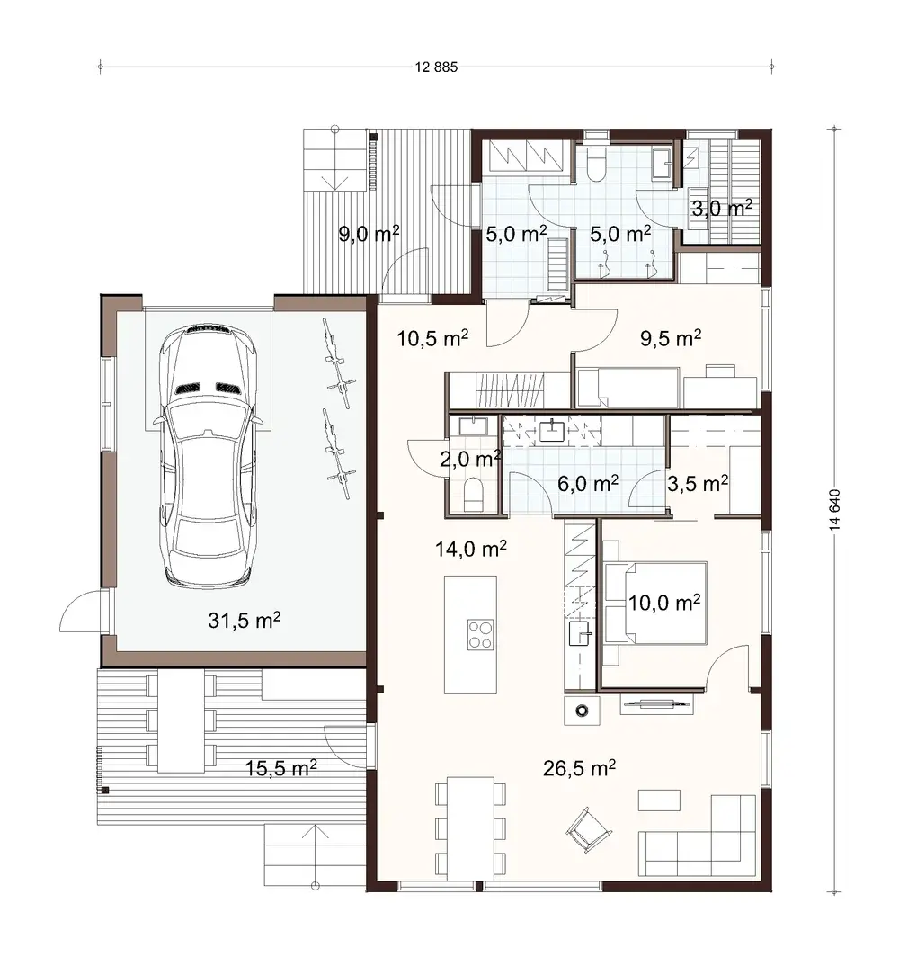Silmu 144 3A floor plan