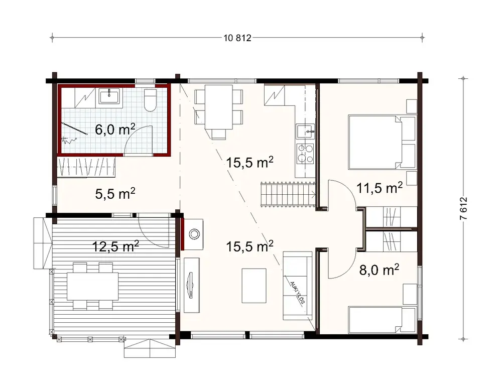 Soihtu 70 7A floor plan