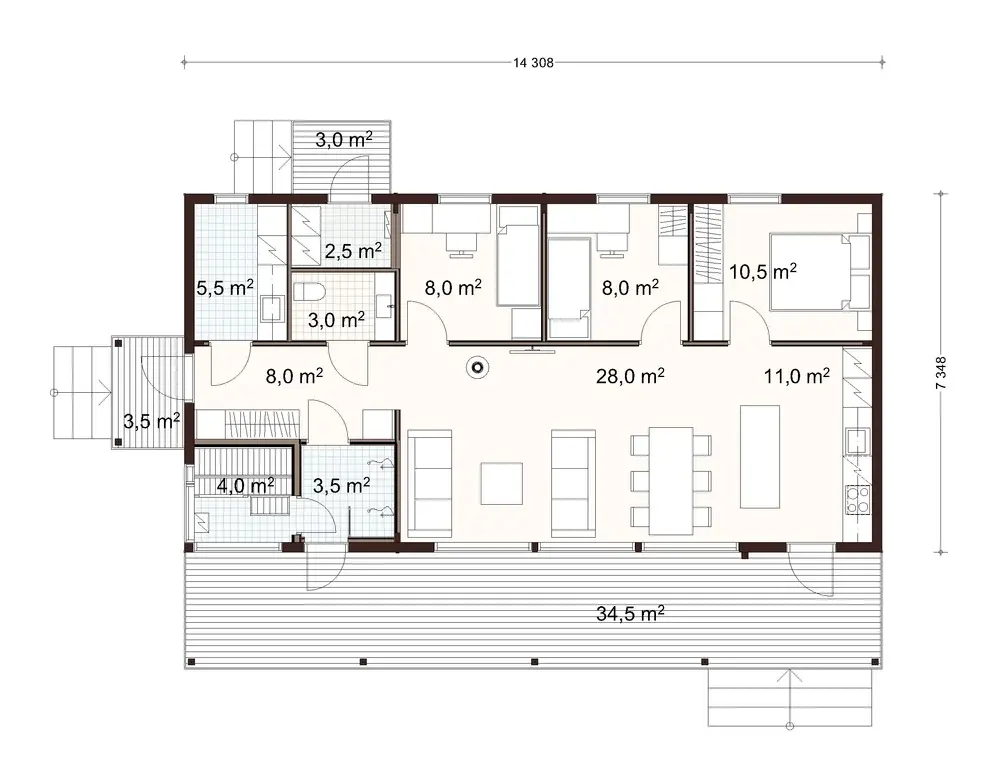 Star 105 2A floor plan