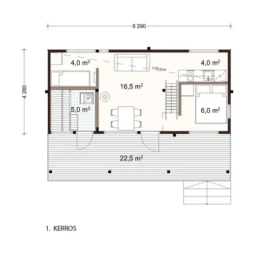 Star 40 4A floor plan