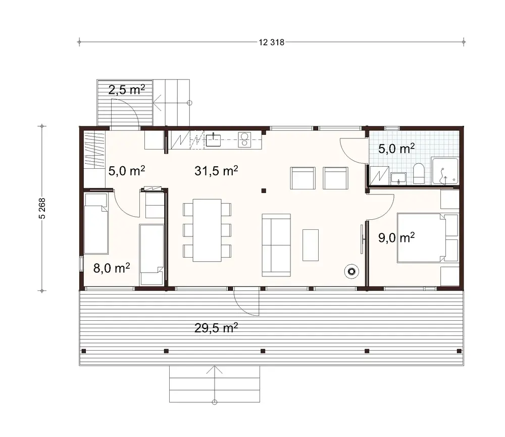 Star 65 1A floor plan