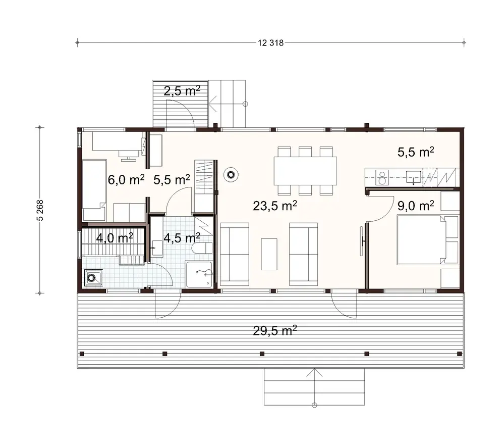 Star 65 2A floor plan