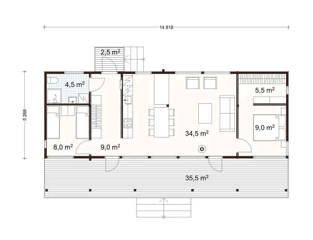 Star 78 1A floor plan