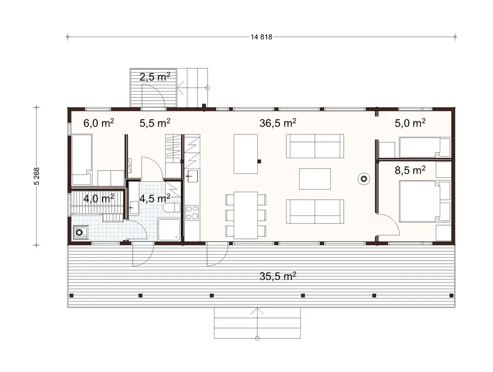 Star 78 2A floor plan