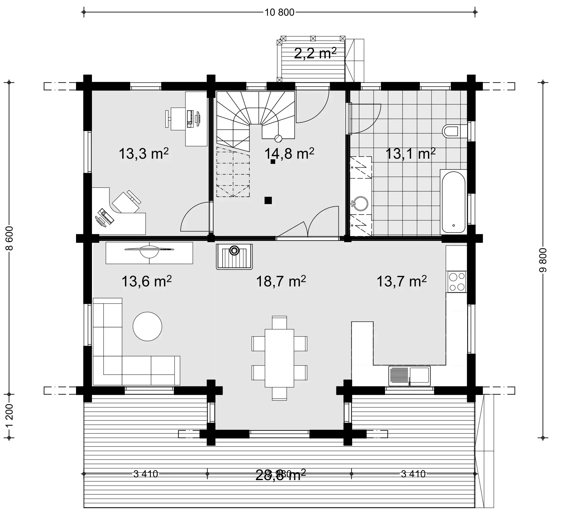 Syksy 140 1A floor plan