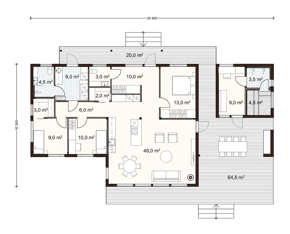 Taimi 152 1A floor plan