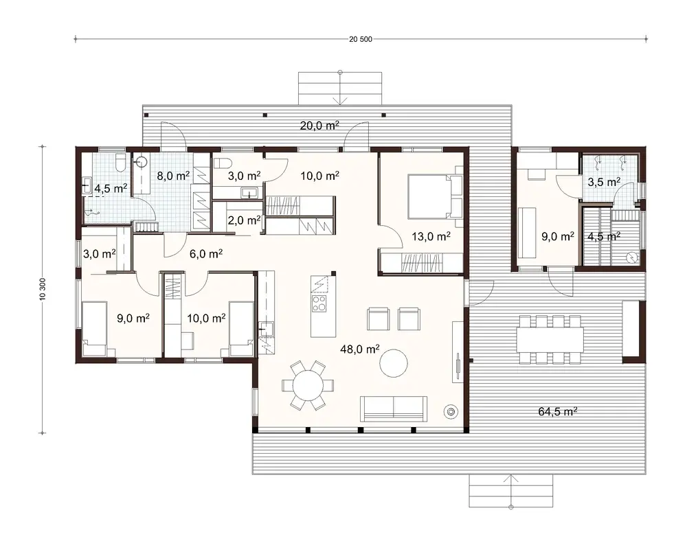Taimi 152 2A floor plan