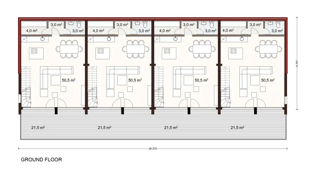 Taival 743 1A floor plan