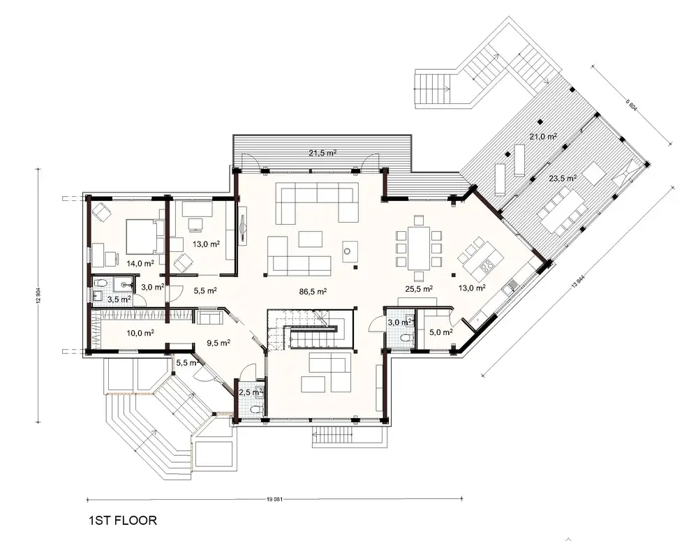 Taivas 696 1A floor plan