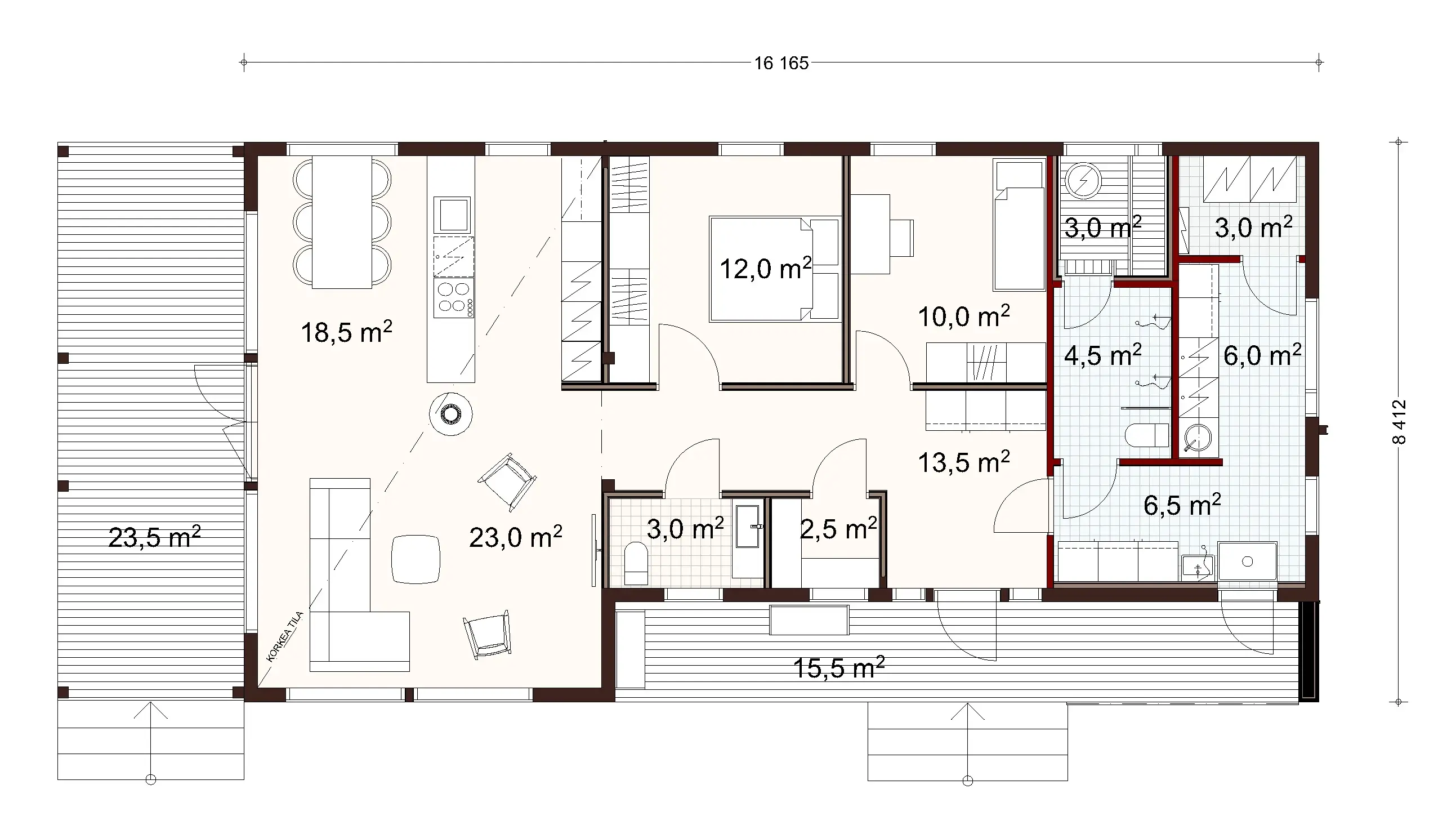 Touko 120 2A floor plan