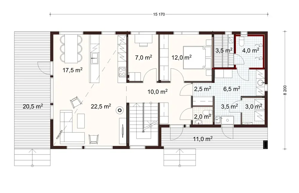 Touko 175 1A floor plan