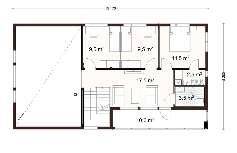 Touko 175 1A floor plan