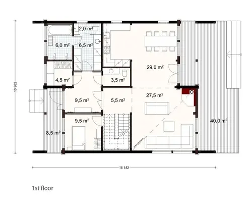 Vaarna 209 1A floor plan