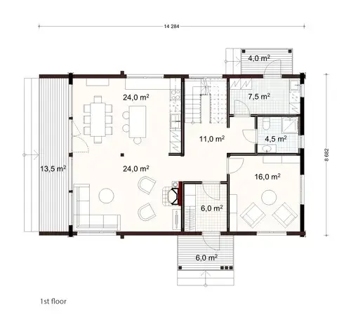Vaarna 214 1A floor plan