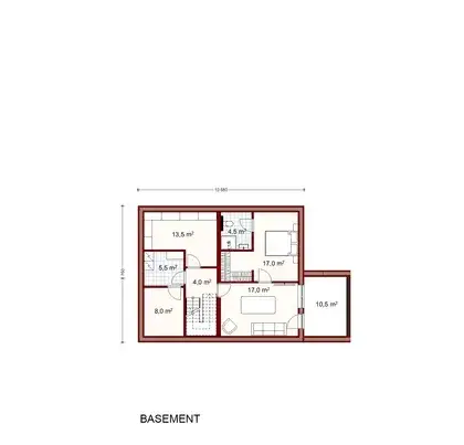 Vainio 465 1A floor plan