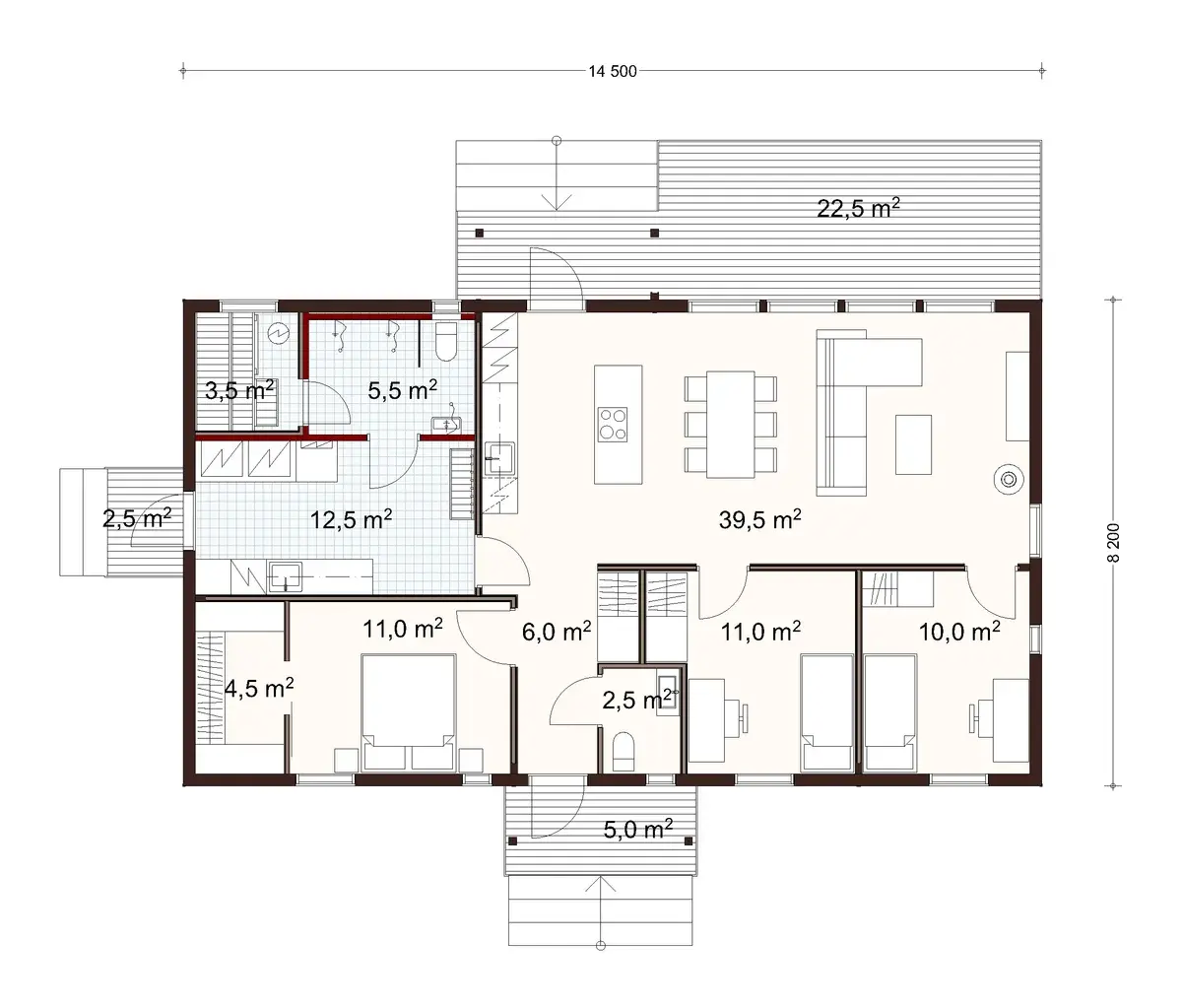 Vilja 119 1A floor plan