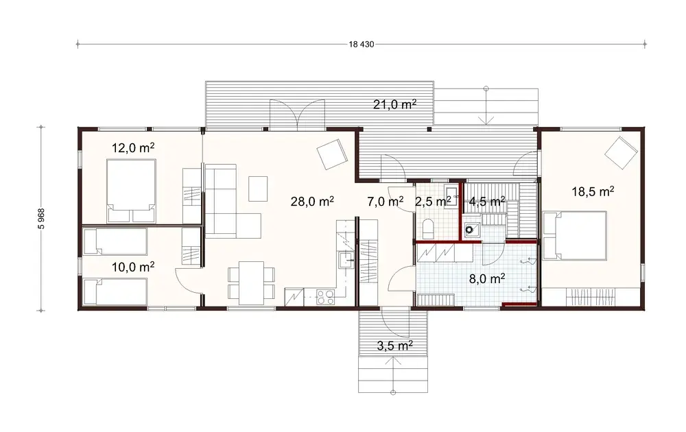 Vinha 100 1A floor plan