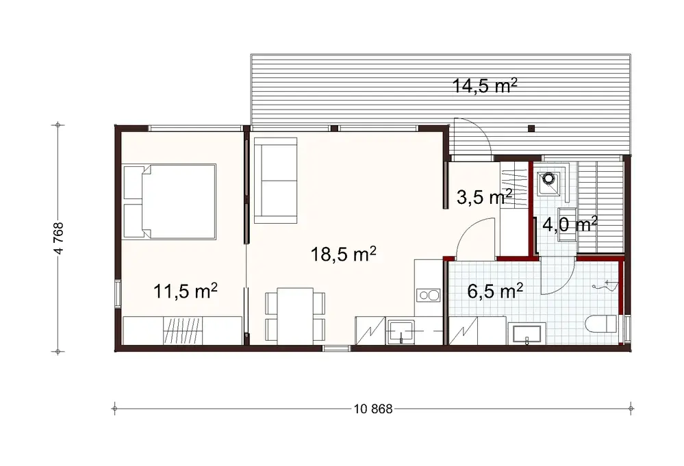 Vinha 50 1A floor plan