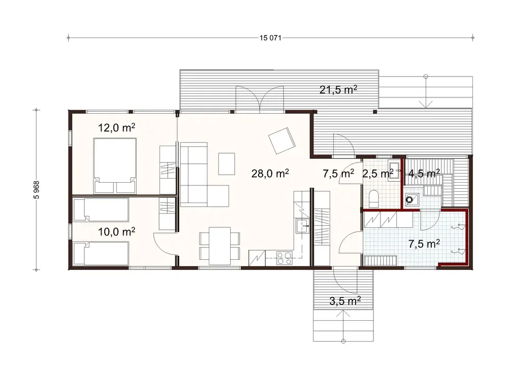 Vinha 80 1A floor plan