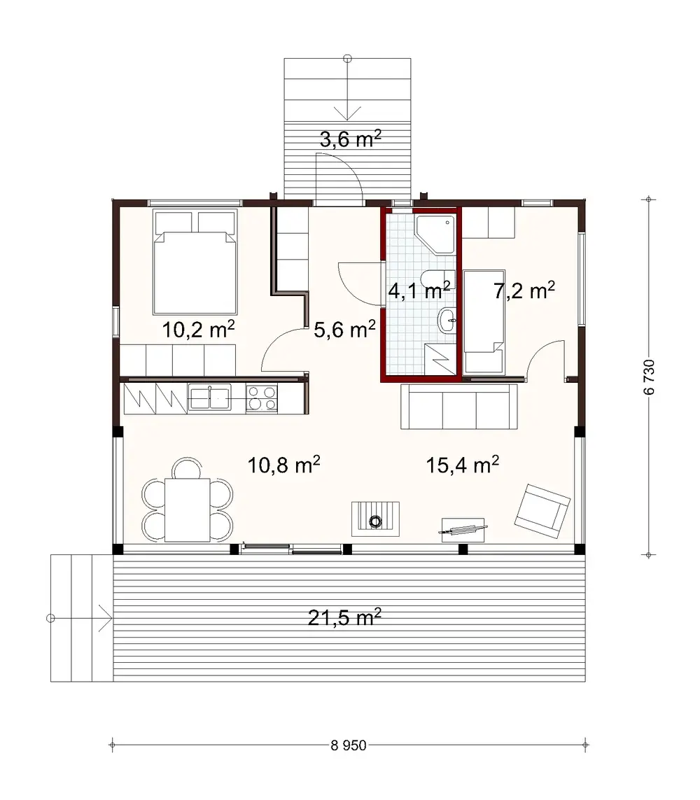 Visio 60 1A floor plan
