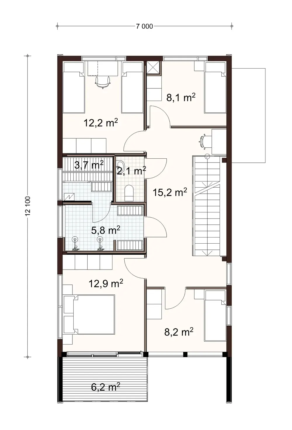Vista 165 1A floor plan