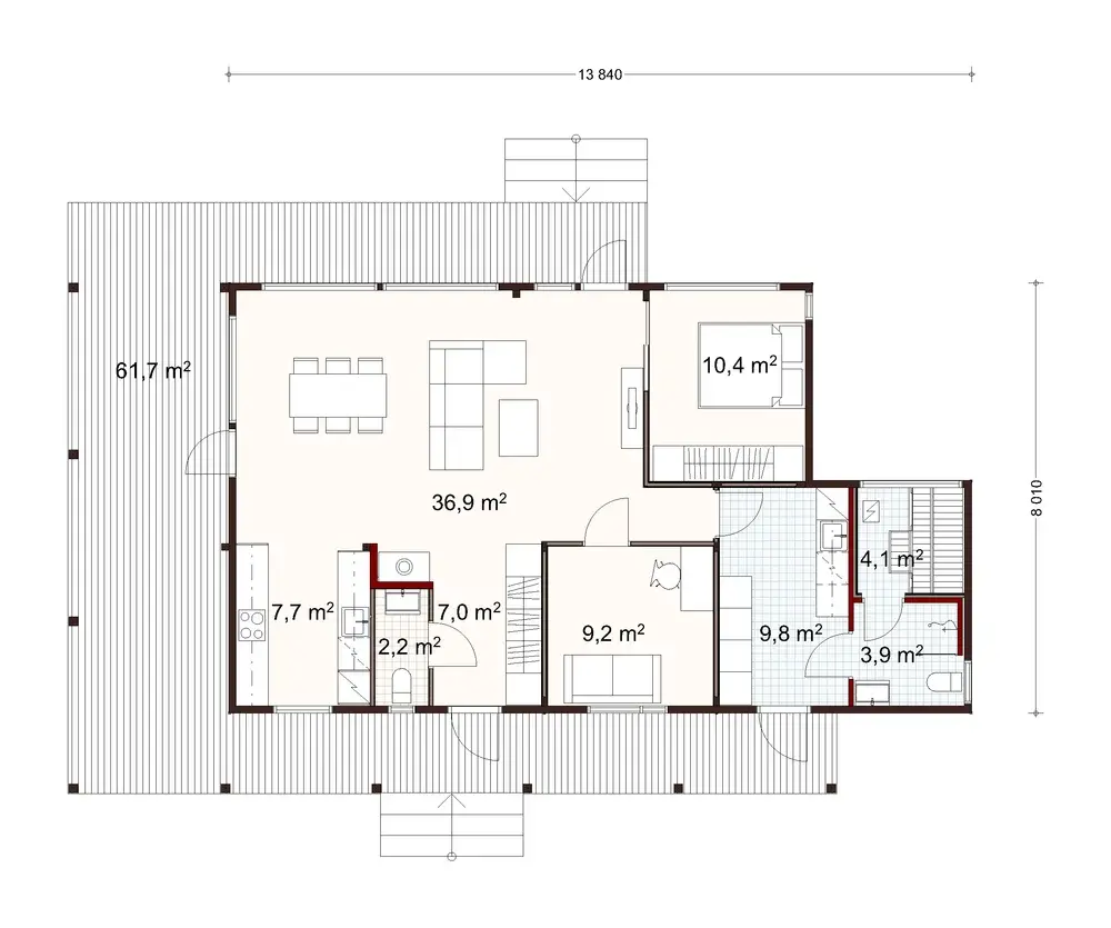 Vuono 100 2A floor plan