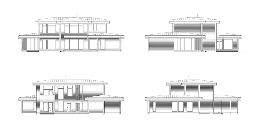 Wood Rise 286 1A facade